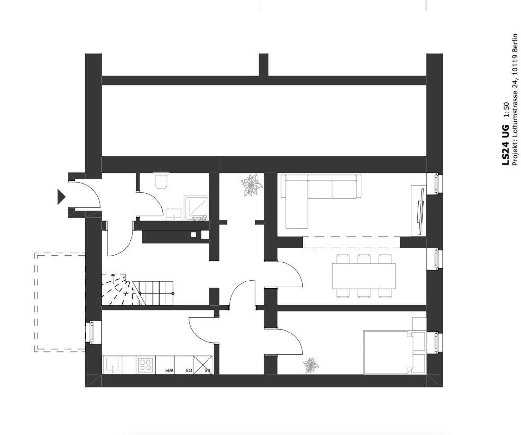 Cityapartment Fuer Bis Zu 8 Personen ベルリン エクステリア 写真